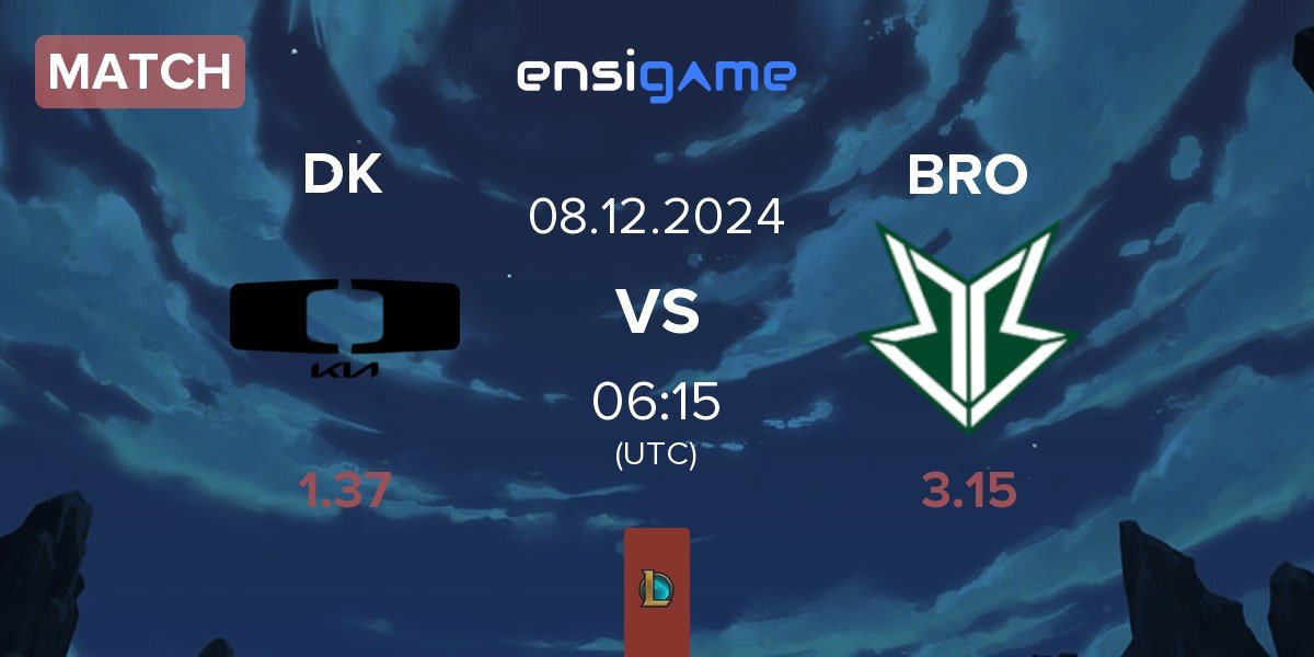 Match Dplus KIA DK vs OKSavingsBank BRION BRO | 08.12