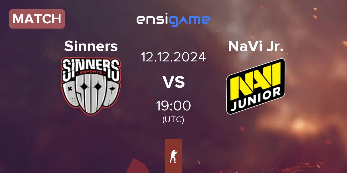 Match Sinners Esports Sinners vs Natus Vincere Junior NaVi Jr. | 12.12