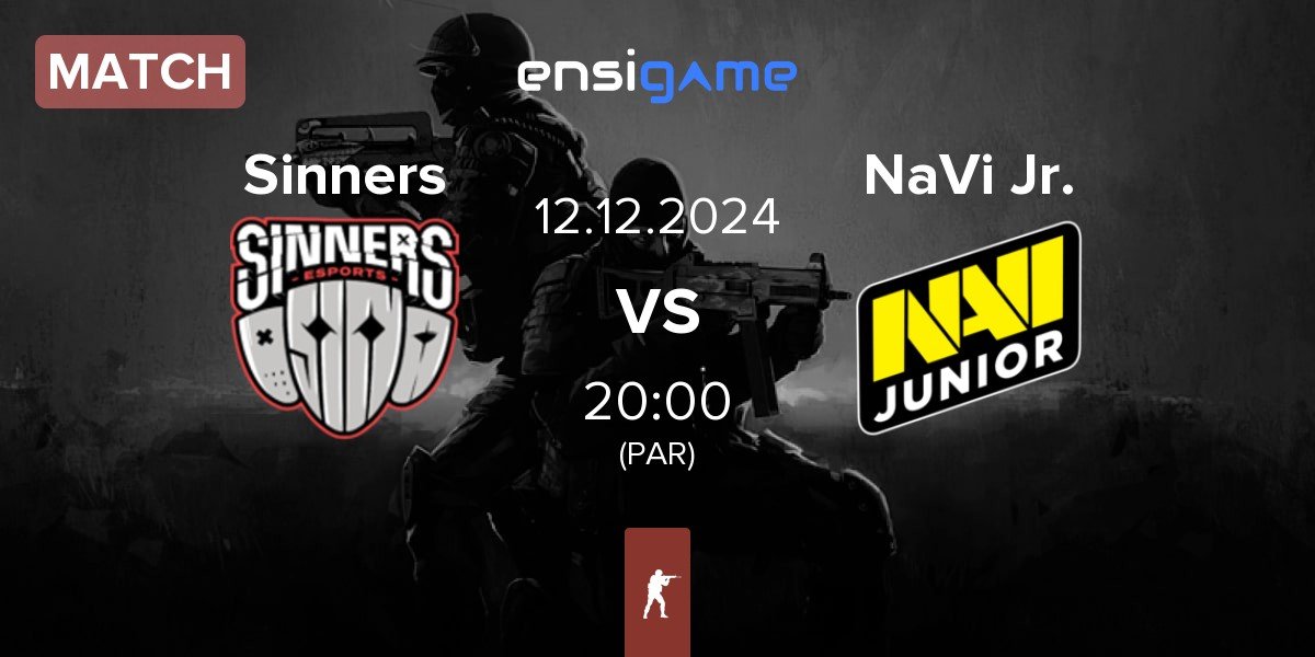 Match Sinners Esports Sinners vs Natus Vincere Junior NaVi Jr. | 12.12