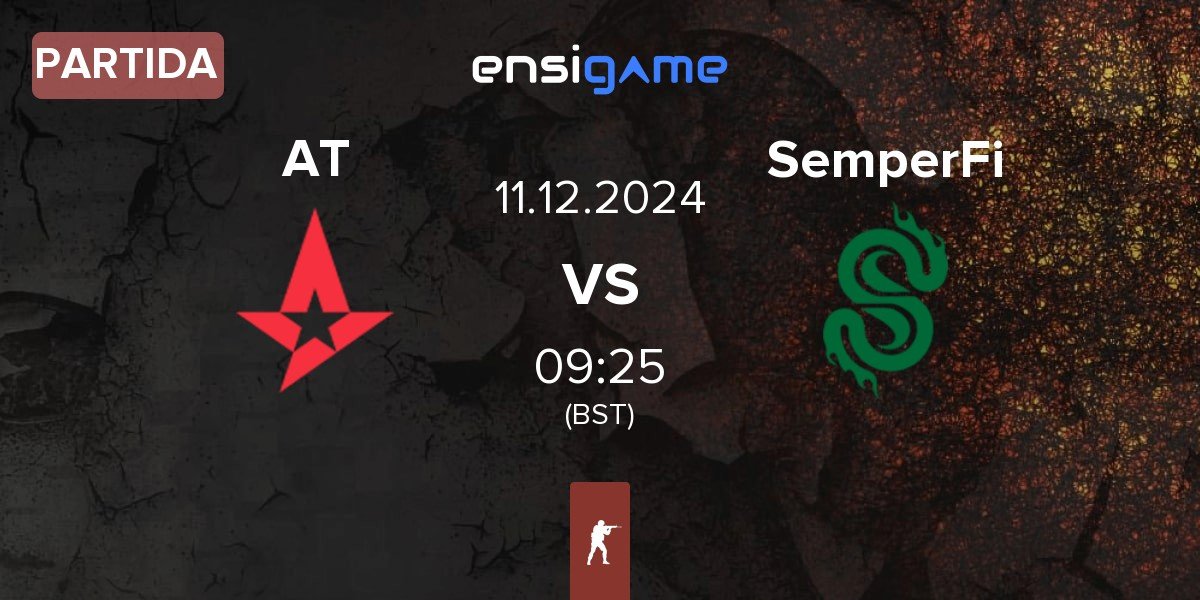 Partida Astralis Talent AT vs SemperFi | 11.12