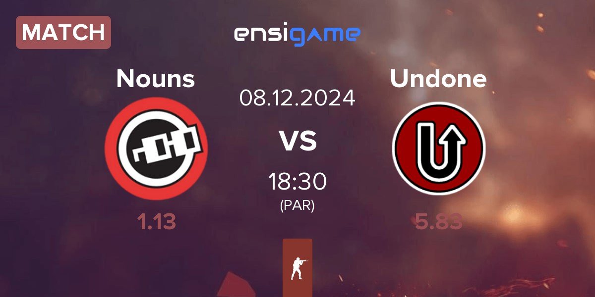 Match Nouns Esports Nouns vs Undone | 08.12