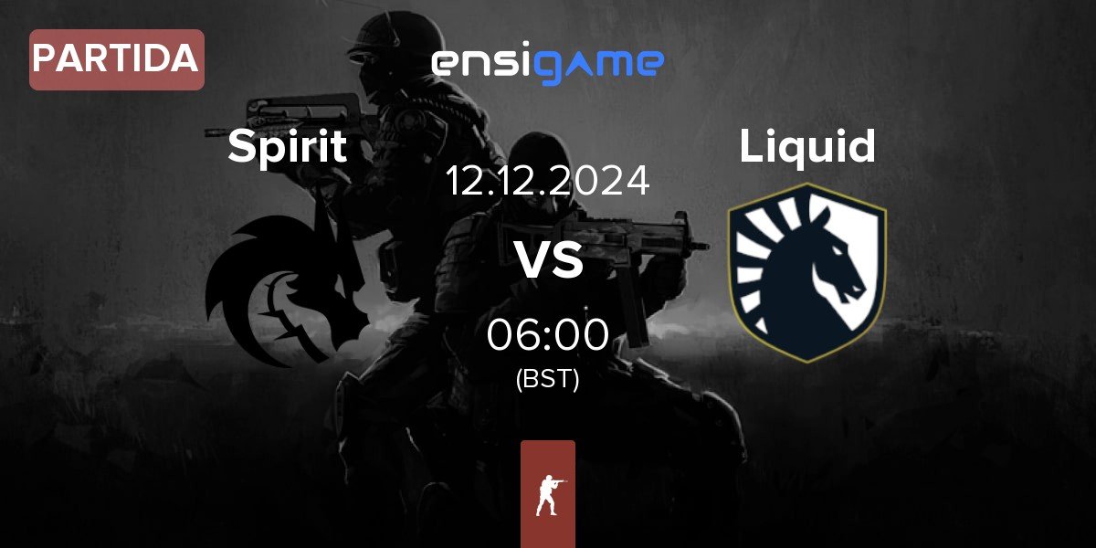 Partida Team Spirit Spirit vs Team Liquid Liquid | 12.12