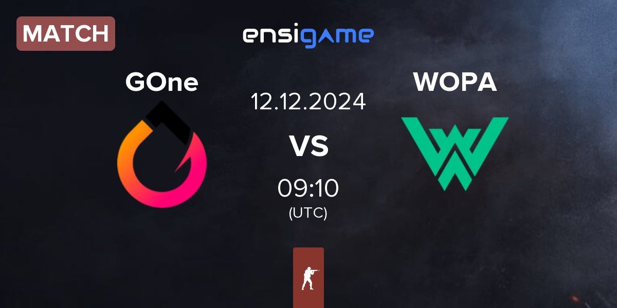 Match GenOne GOne vs WOPA Esport WOPA | 12.12