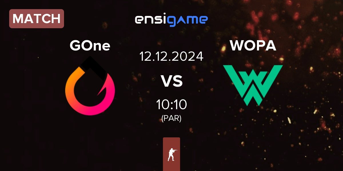 Match GenOne GOne vs WOPA Esport WOPA | 12.12