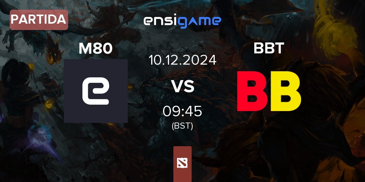 Partida beastcoast M80 vs BetBoom Team BBT | 10.12