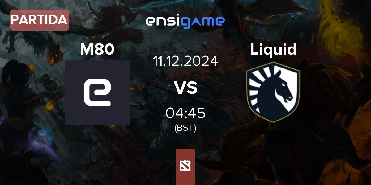 Partida beastcoast M80 vs Team Liquid Liquid | 11.12