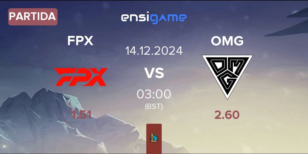 Partida FunPlus Phoenix FPX vs Oh My God OMG | 14.12