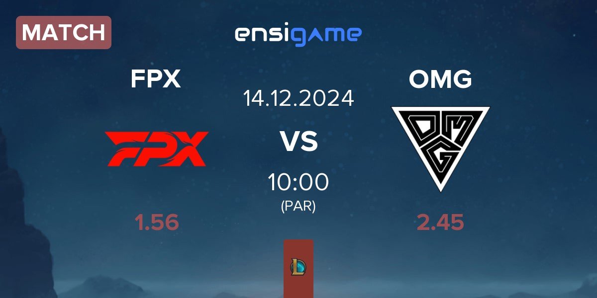 Match FunPlus Phoenix FPX vs Oh My God OMG | 14.12