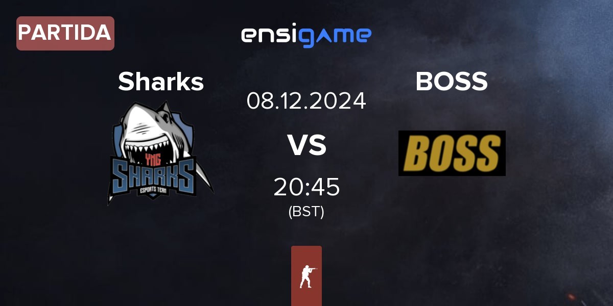 Partida Sharks Esports Sharks vs BOSS | 08.12