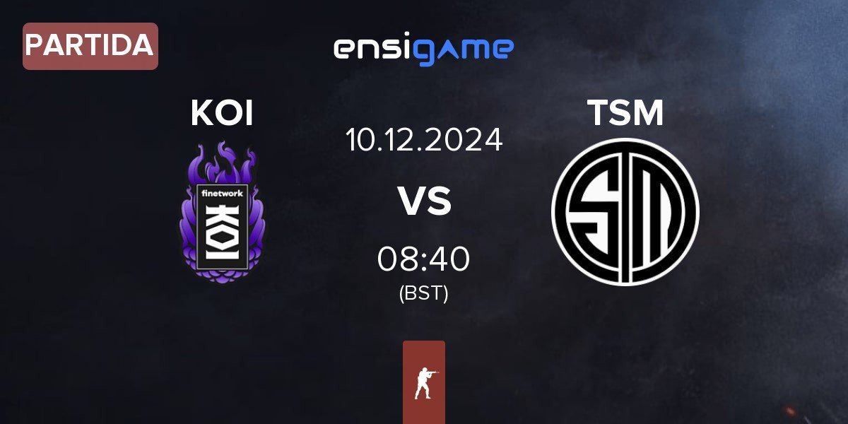 Partida KOI vs TSM | 10.12