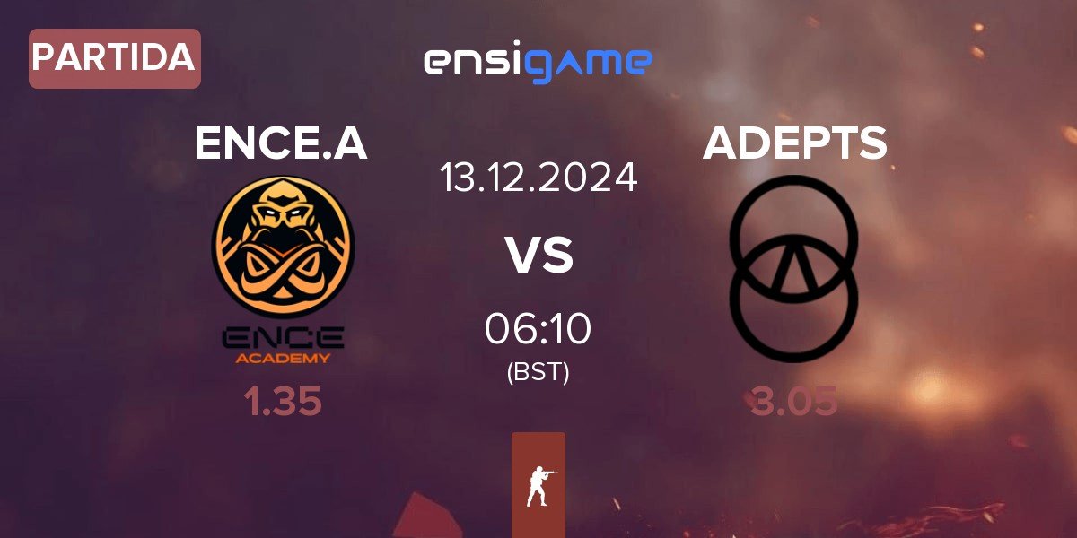 Partida ENCE Academy ENCE.A vs ADEPTS | 13.12