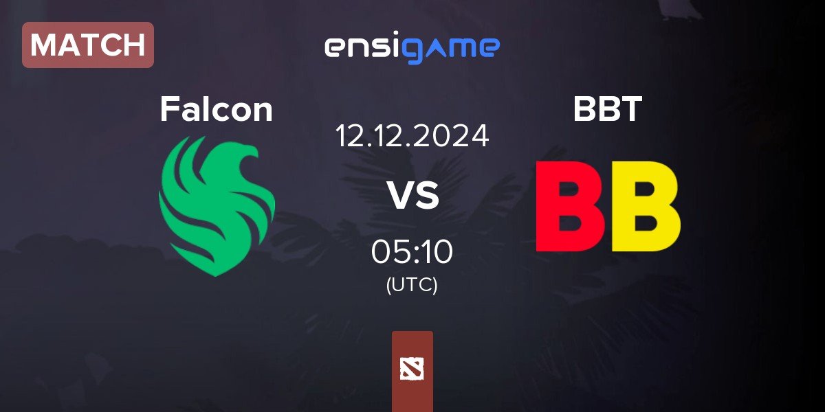 Match Team Falcons Falcon vs BetBoom Team BBT | 12.12