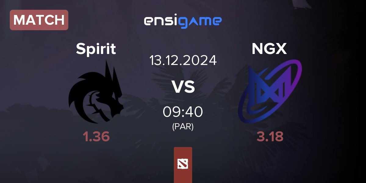 Match Team Spirit Spirit vs Nigma Galaxy NGX | 13.12