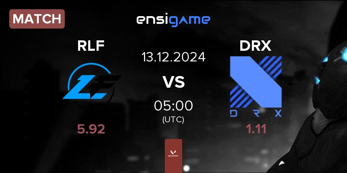 Match Rapid Lofi RLF vs DRX | 13.12