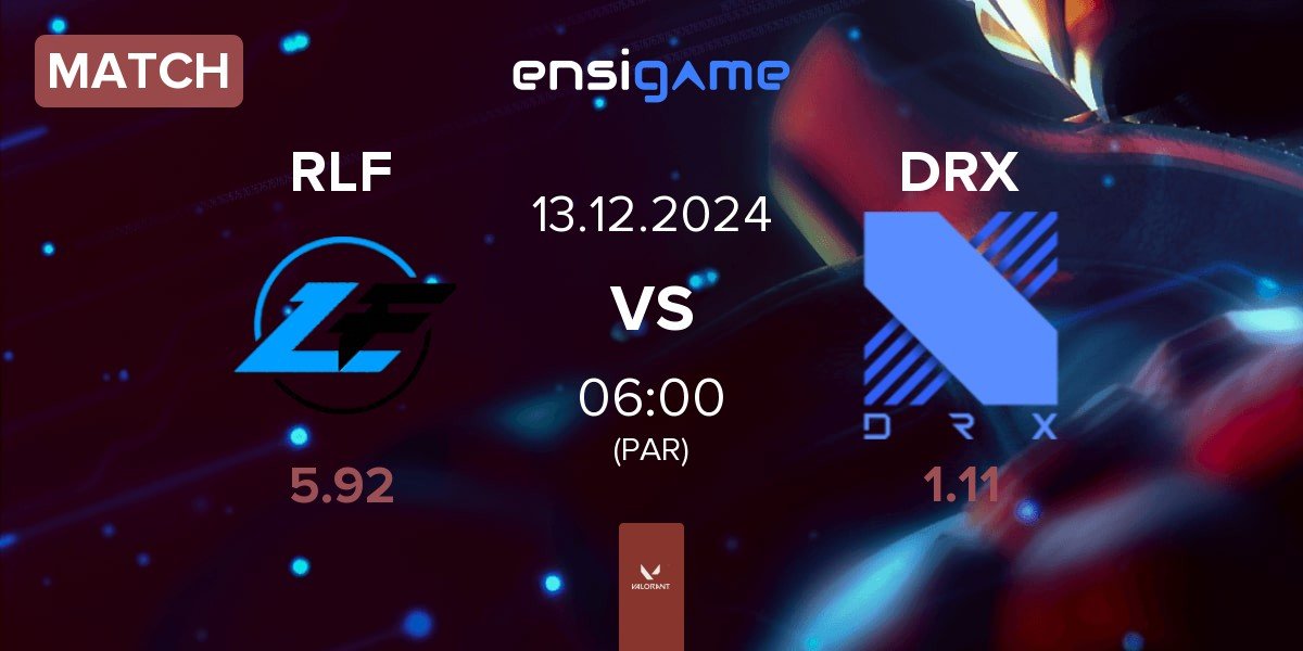 Match Rapid Lofi RLF vs DRX | 13.12