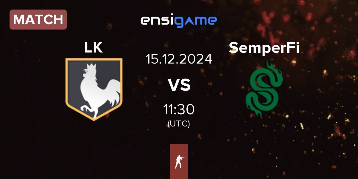 Match los kogutos LK vs SemperFi | 15.12