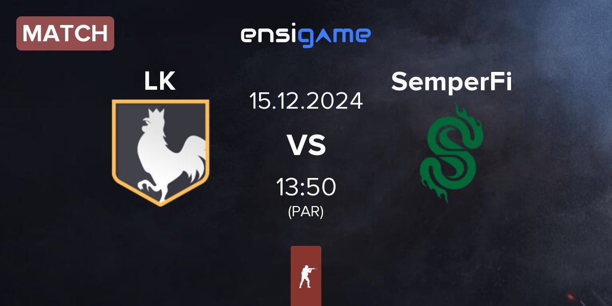 Match los kogutos LK vs SemperFi | 15.12