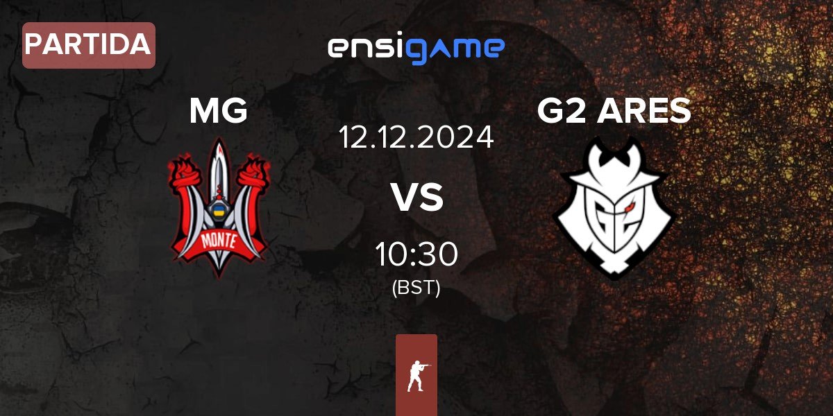 Partida Monte Gen MG vs G2 Ares G2 ARES | 12.12