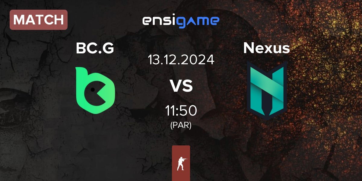 Match BC.Game Esports BC.G vs Nexus Gaming Nexus | 13.12