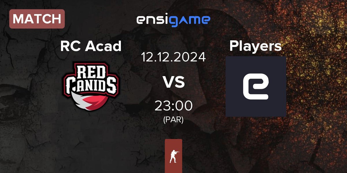 Match RED Canids Academy RC Acad vs Players | 12.12