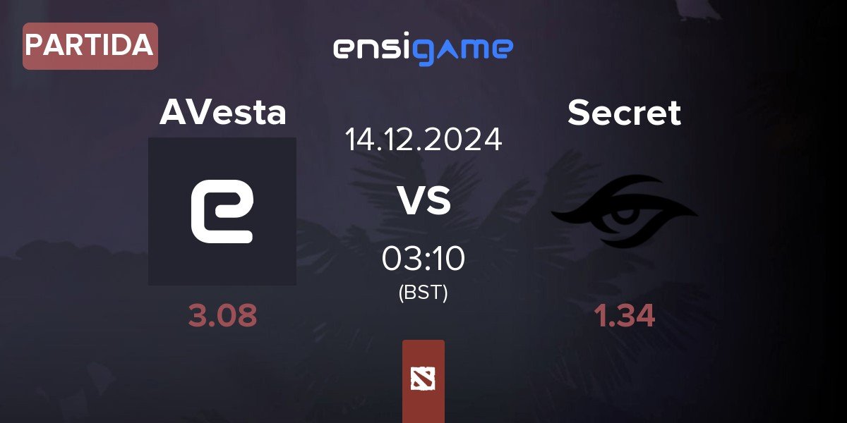 Partida AnimeVesta AVesta vs Team Secret Secret | 14.12