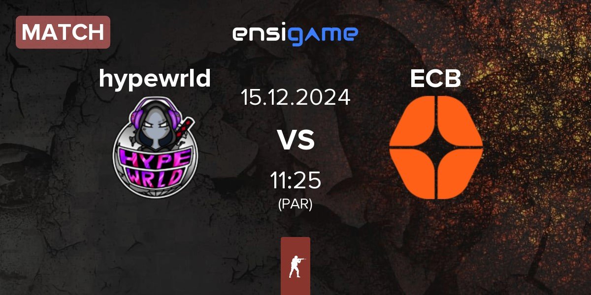 Match hypewrld vs EC BANGA ECB | 15.12