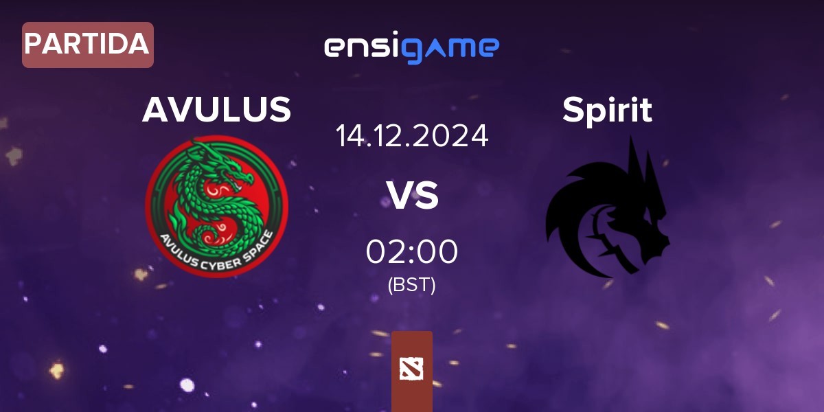 Partida AVULUS vs Team Spirit Spirit | 14.12