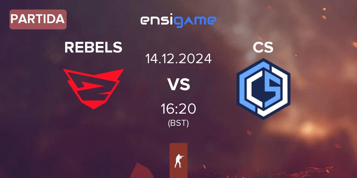 Partida Rebels Gaming REBELS vs CYBERSHOKE Esports CS | 14.12