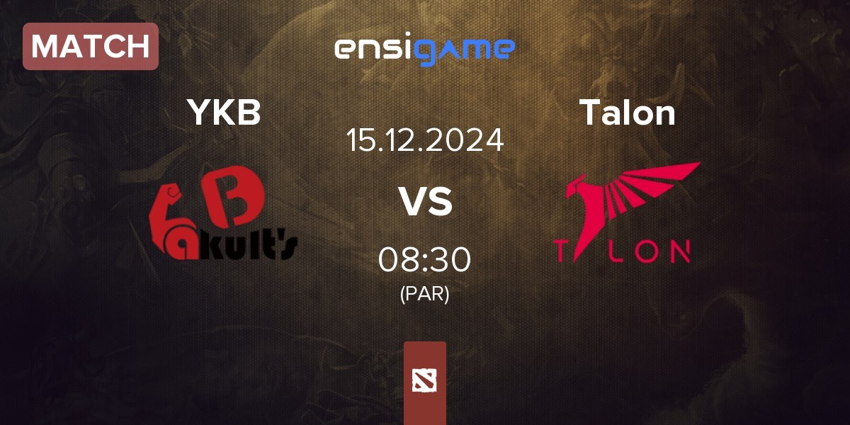 Match Yakult's Brothers YKB vs Talon Esports Talon | 15.12