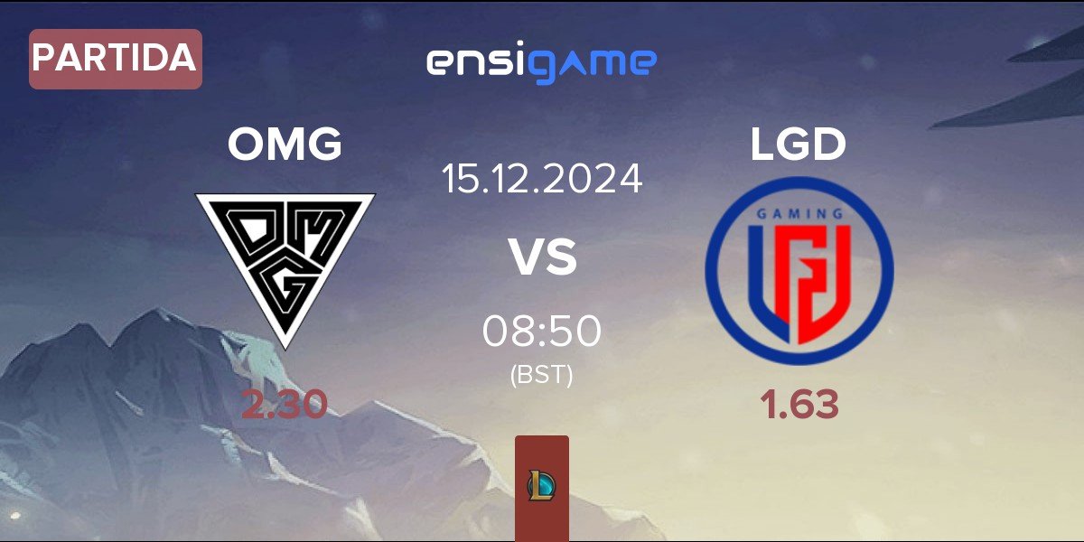 Partida Oh My God OMG vs LGD Gaming LGD | 15.12