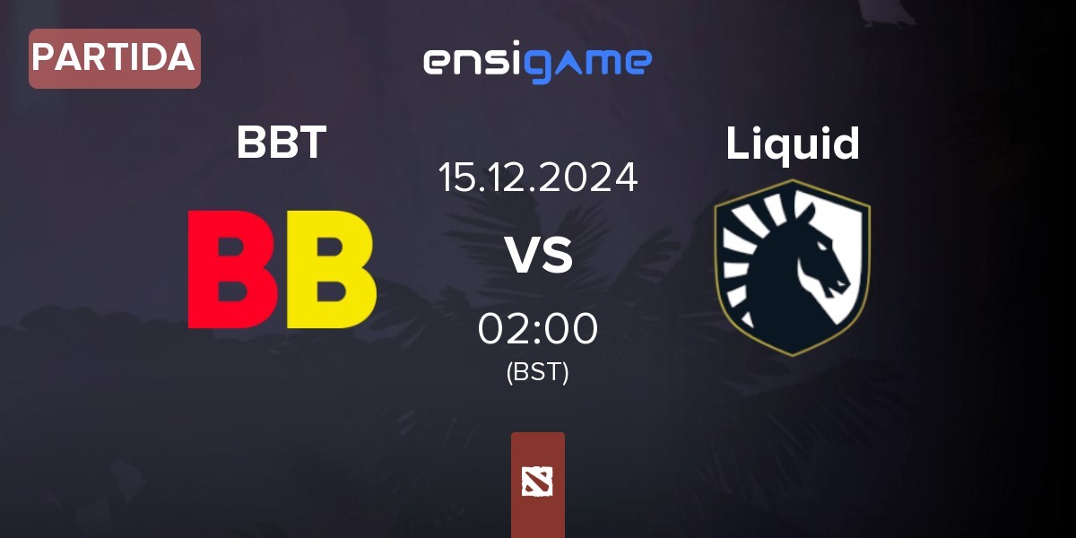 Partida BetBoom Team BBT vs Team Liquid Liquid | 15.12