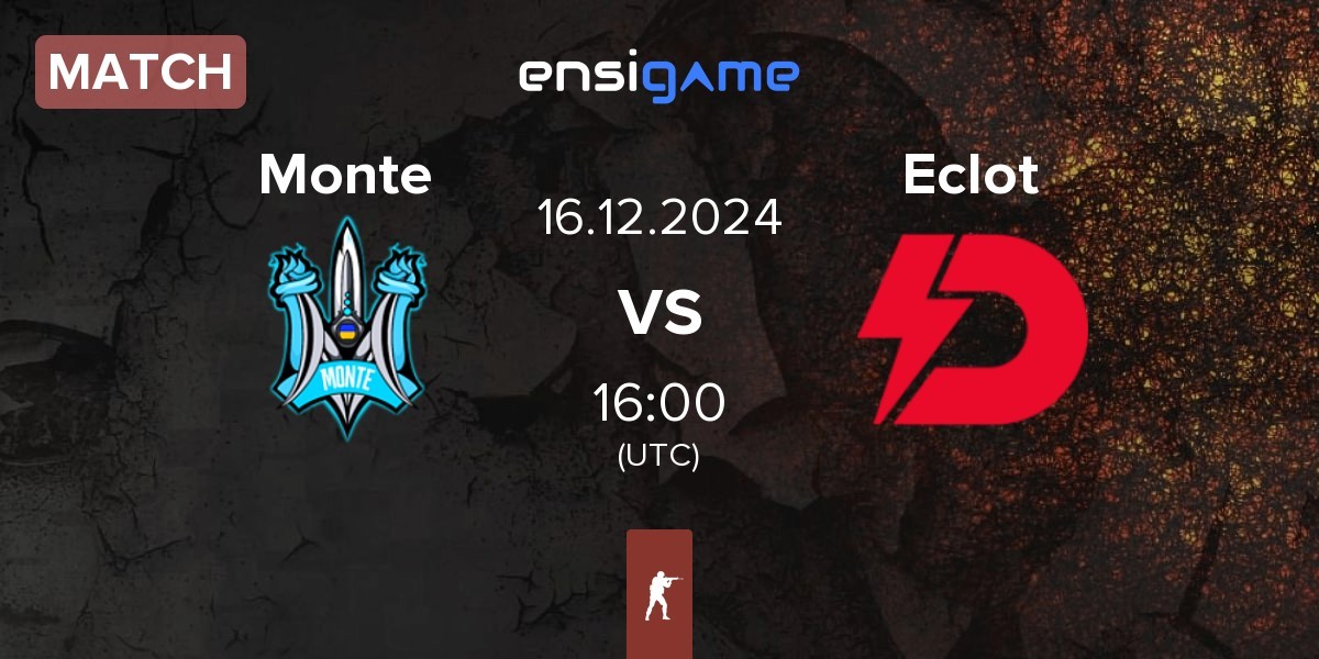 Match Monte vs Dynamo Eclot Eclot | 16.12