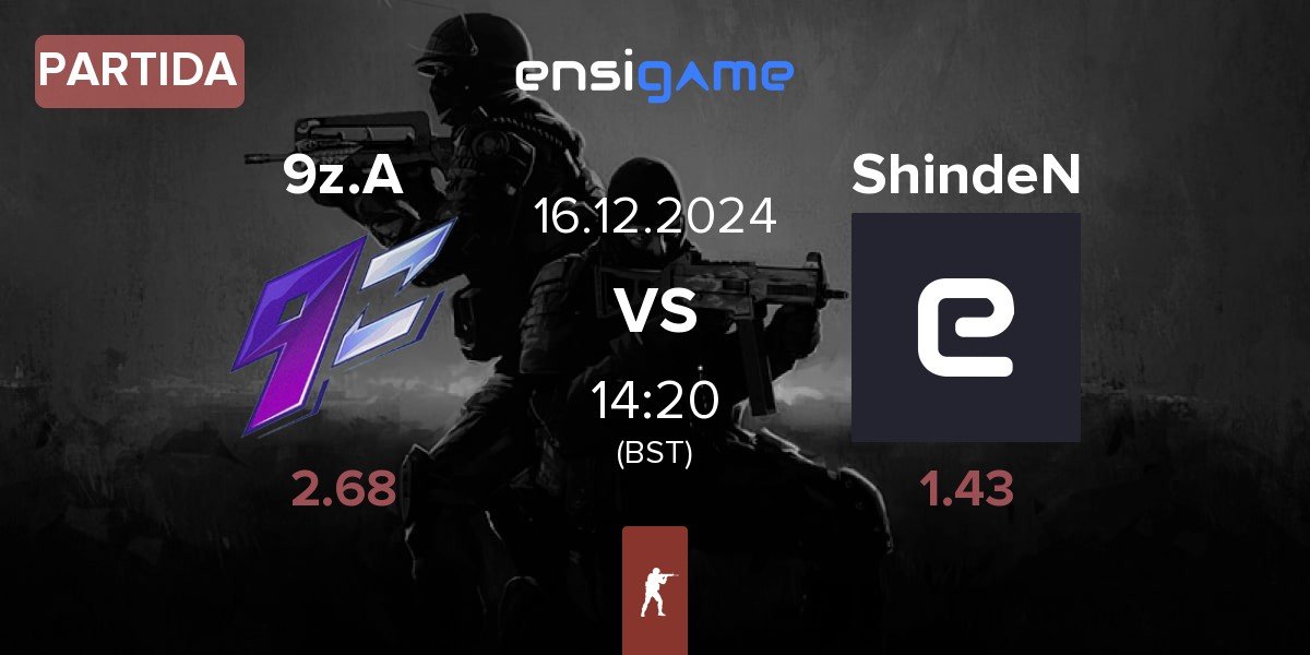 Partida 9z Academy 9z.A vs ShindeN | 16.12