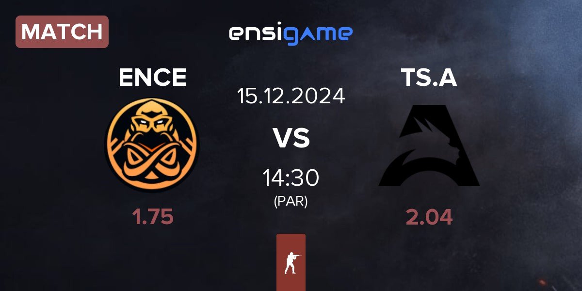 Match ENCE vs Team Spirit Academy TS.A | 15.12