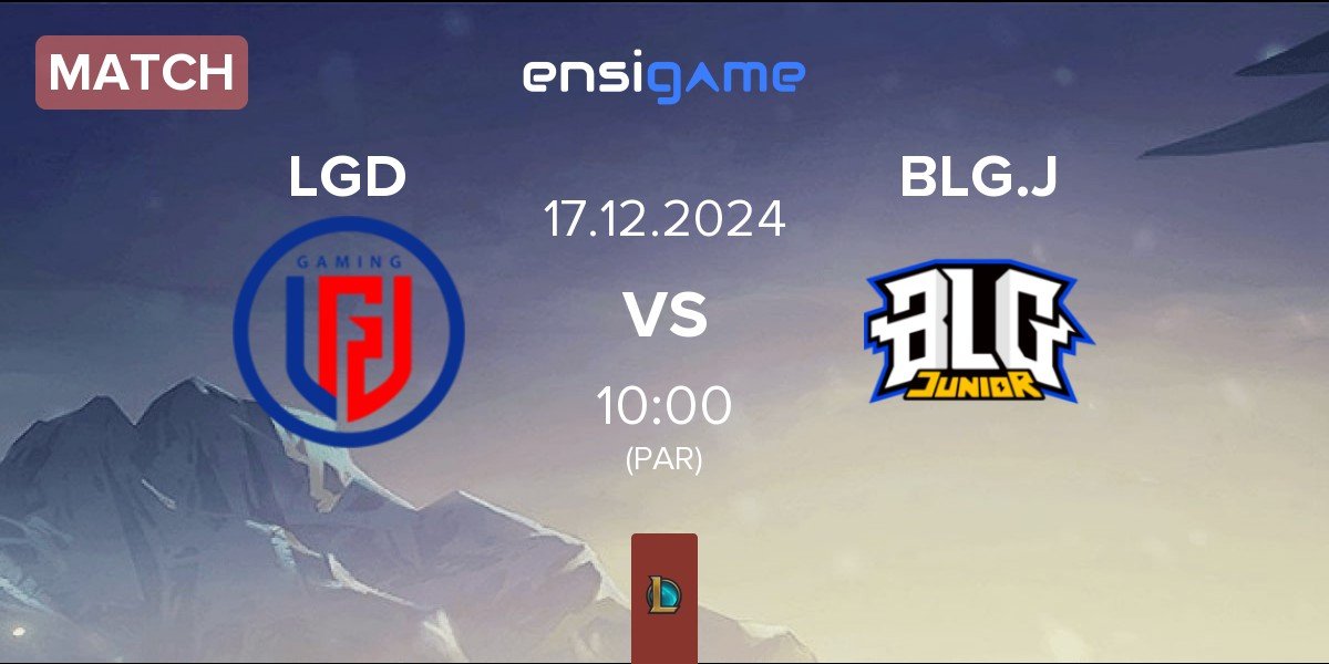 Match LGD Gaming LGD vs Bilibili Gaming Junior BLG.J | 17.12