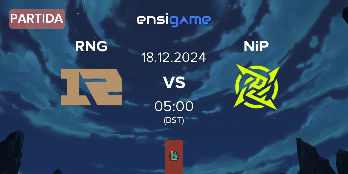 Partida Royal Never Give Up RNG vs Ninjas In Pyjamas NiP | 18.12