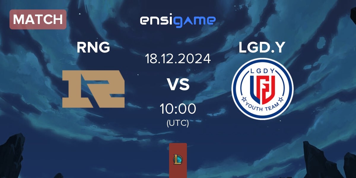 Match Royal Never Give Up RNG vs LGD Gaming Young LGD.Y | 18.12