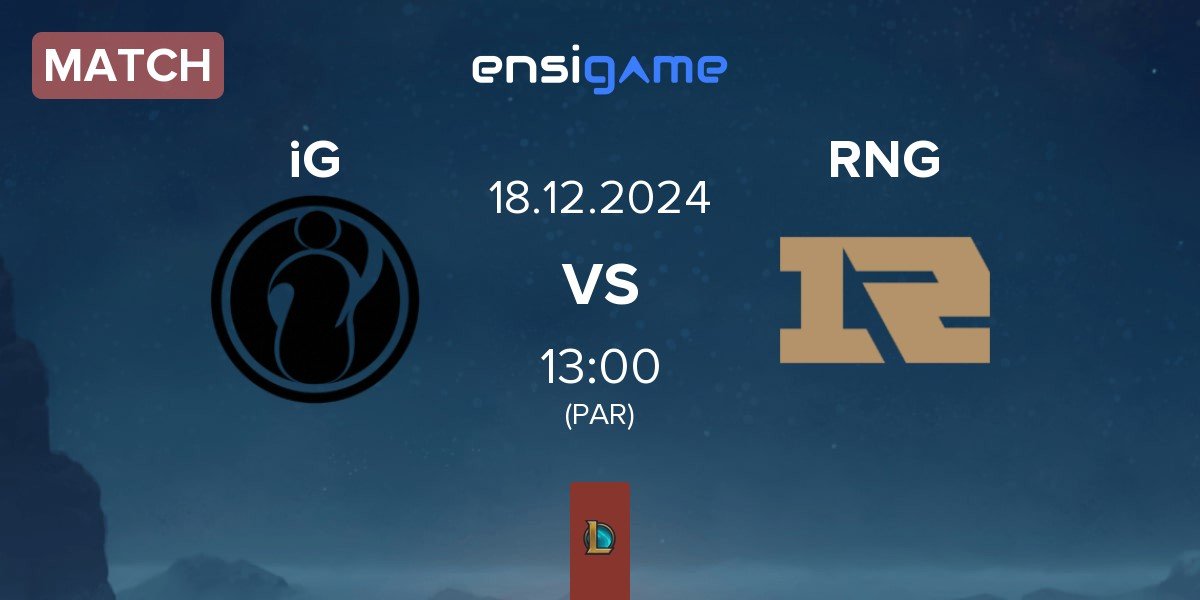 Match Invictus Gaming iG vs Royal Never Give Up RNG | 18.12