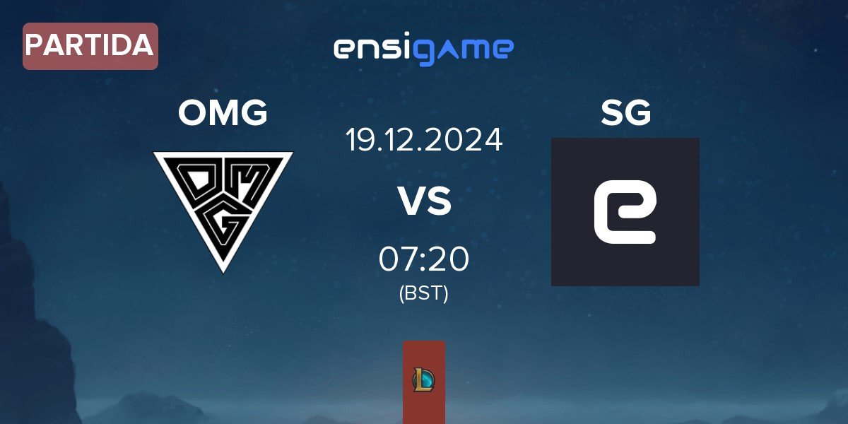 Partida Oh My God OMG vs Super Gaming SG | 19.12