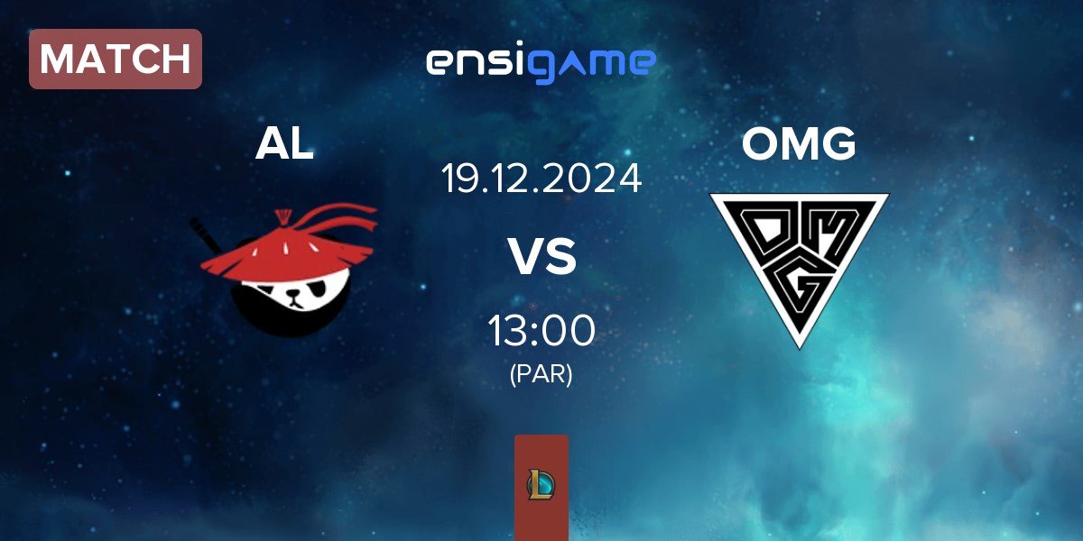 Match Anyone's Legend AL vs Oh My God OMG | 19.12