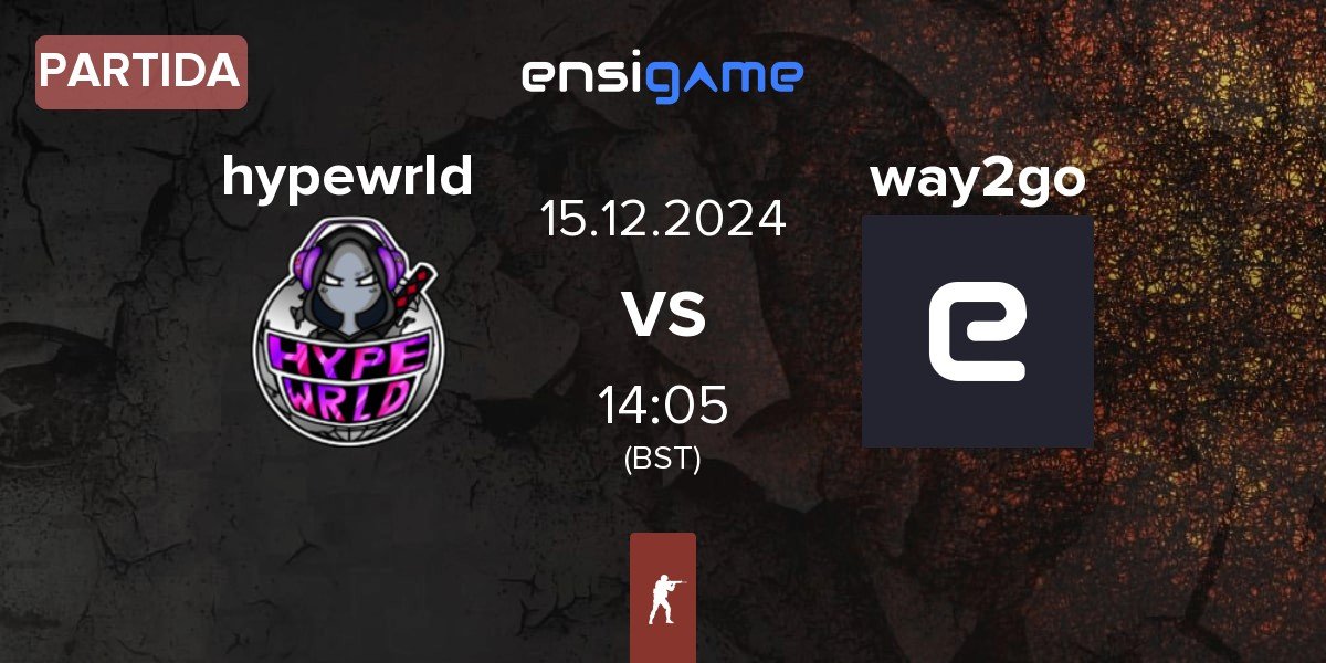 Partida hypewrld vs way2go | 15.12