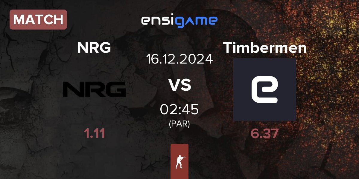 Match NRG Esports NRG vs Timbermen | 16.12