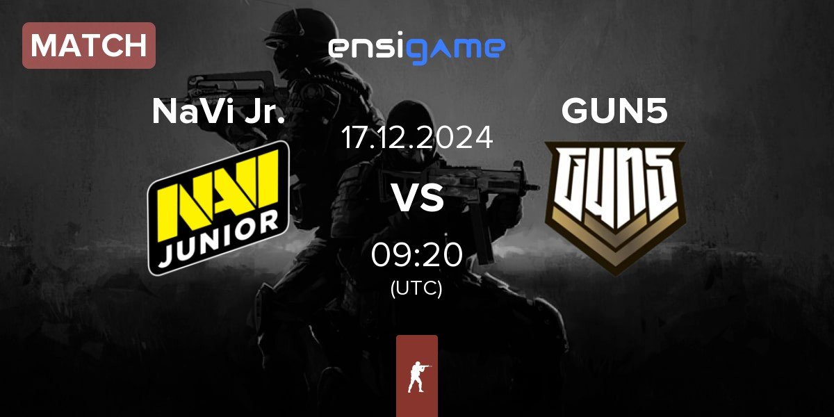 Match Natus Vincere Junior NaVi Jr. vs GUN5 Esports GUN5 | 17.12