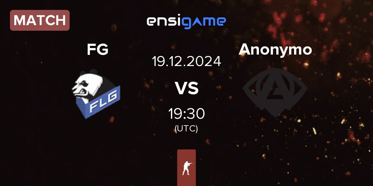 Match Fluffy Gangsters FG vs Anonymo Esports Anonymo | 19.12