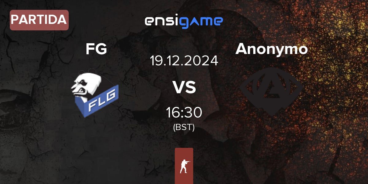 Partida Fluffy Gangsters FG vs Anonymo Esports Anonymo | 19.12