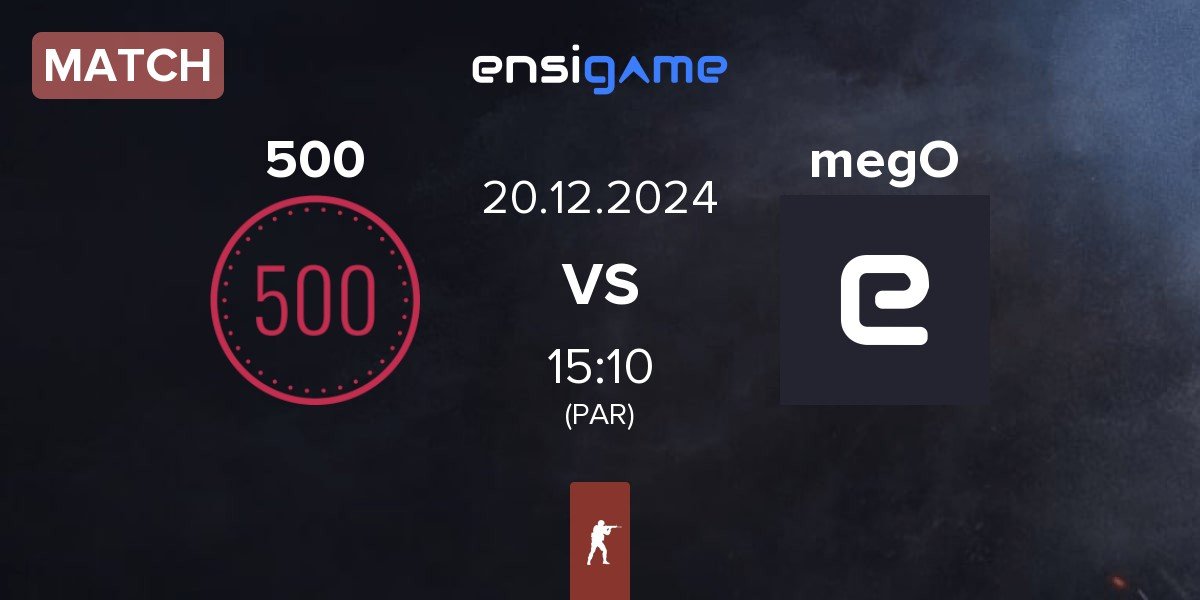 Match 500 vs megoshort megO | 20.12