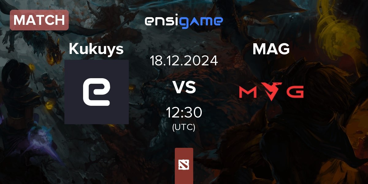 Match KuKuys Kukuys vs Myth Avenue Gaming MAG | 18.12