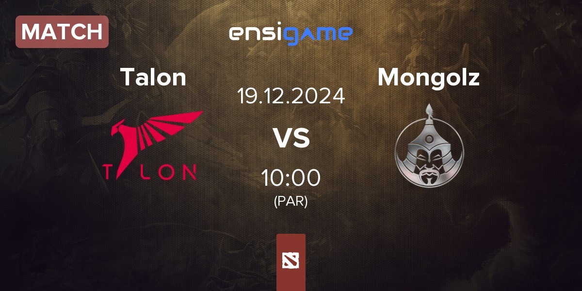 Match Talon Esports Talon vs The Mongolz Mongolz | 19.12