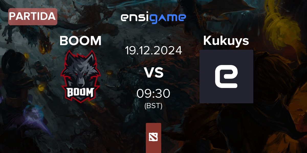 Partida BOOM Esports BOOM vs KuKuys Kukuys | 19.12