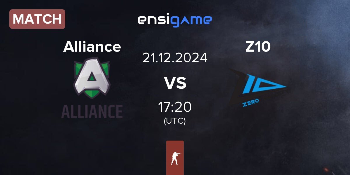 Match Alliance vs Zero Tenacity Z10 | 21.12